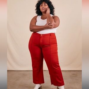 Brand New Big Bud Press Western Pants in Paprika!